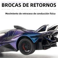 Coche De Acción EVO Apollo 1/24 Escala Modelo De Aleación De Metal Con Sonido Luz Y Neumáticos De Goma Para Niños Juguetes De Coche De Metal Regalos Para Niños - details 5