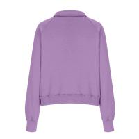 Nueva Sudadera De Mujer Con Capucha Cuello Erguido Otoño Invierno Color Sólido Fleece Manga Larga Bolsillos Cierre Media Pullover Suave - details 80