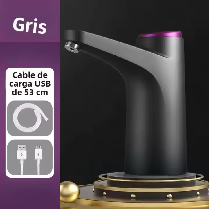 Dispensador De Agua Automático Eléctrico Con Botón De Control Carga USB Para Cocina Oficina Exterior Extractor De Vino - 1