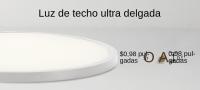 Luz De Techo LED Ultradelgada 0.9 Pulgadas 6W 9W 13W 18W 24W Para Sala De Estar Y Dormitorio Rango De Voltaje 85-265V Luz De Iluminación Moderna - details 0