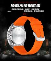 Reloj De Pulsera Para Hombre MINI FOCUS Ultra-ligero Con Caja Octagonal Transparente Multifuncional Resistente Al Agua Y Al Shock Estilo Deportivo - details 18