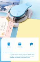 1PC Multifuncional Cortador De Esquinas R4/R7/R10 Para Artesanía Y Scrapbooking Corte Redondo Para Fotos Y Material Metálico - details 3