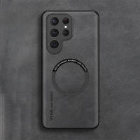 Funda De Cuero Magnética Para Samsung Galaxy S26 S25 S24 S23 S22 S21 Ultra plus Shockproof Wireless Charging Compatible Con Magsafe - details 7
