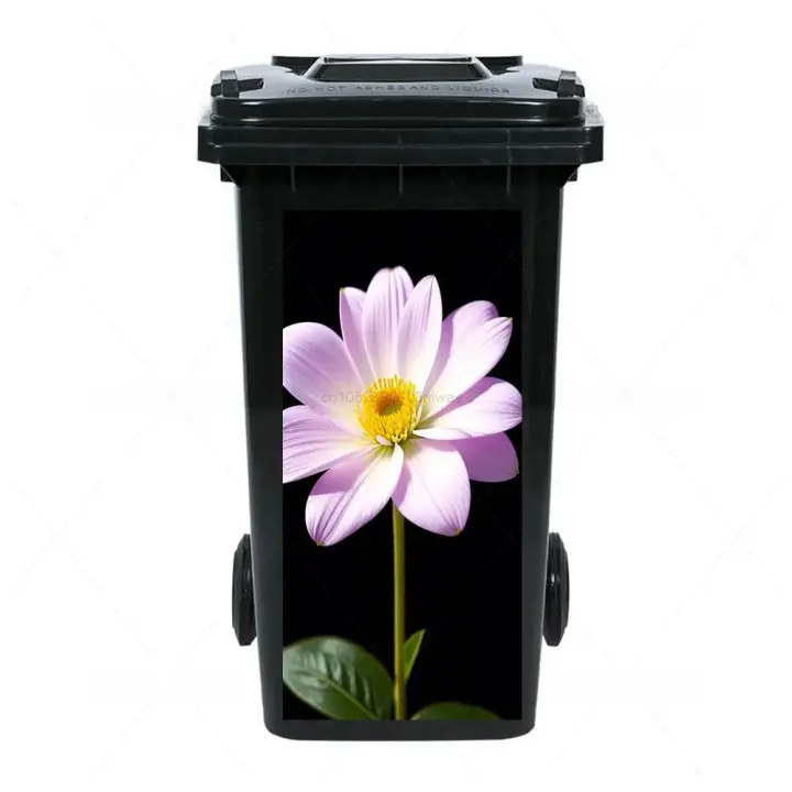 Pegatinas De Papel Tapiz Decorativas Para Basura Con Plantas Y Flores PVC Impermeable 3D Adhesivo Creativo Para Exterior - 1