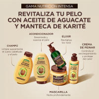 Garnier | Original Remedies Rutina de Aceite de Aguacate y Manteca de Karité Champú, Aceite en crema, mascarilla y Acondicionador de Nutrición Profunda para pelo muy seco o encrespado - details 1