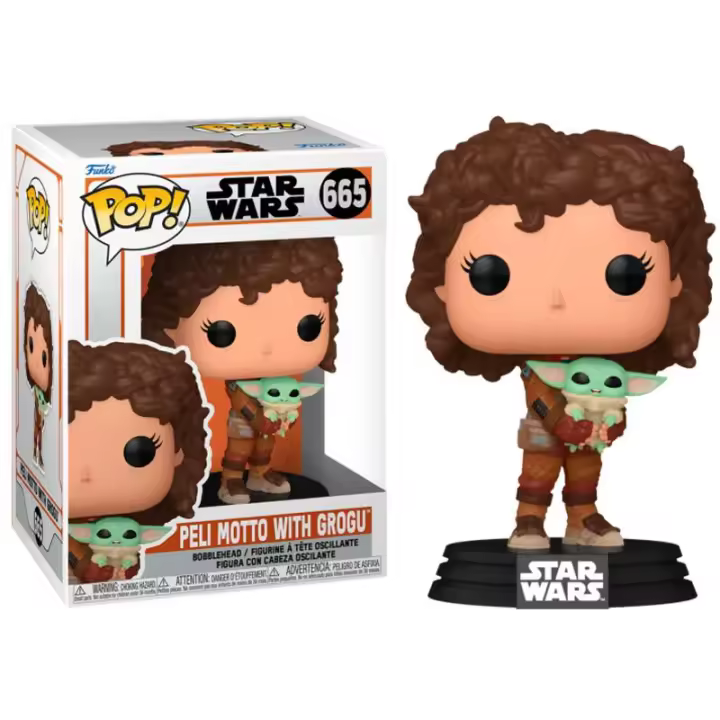 Funko Pop! Star Wars The Mandalorian, Peli Motto with Grogu 665 - 1