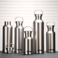 Botella De Agua Deportiva De Acero Inoxidable Con Capacidad Grande Y Boca Ancha a Prueba De Fugas Para Ciclismo - details 0