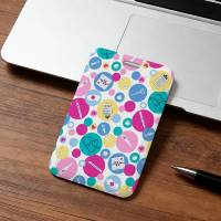 Funda Protectora Para Tarjetas De Acceso Y Comida Moderna Rosa Con Herramientas De Médico Y Enfermera Estilo Clásico Unisex - details 3