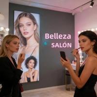 Luz De Pared LED Neón Dimmable Para Salon De Belleza Tienda De Uñas Y Cabello Estudio Decoración De Tienda Regalo Con USB Y Luz De Pared - details 5