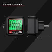 HT97 Detector De Voltaje Digital Prueba RCD GFCI Con Pantalla Grande Comprobador De Enchufes EU US UK Protección De Fugas - details 5