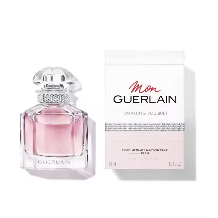 Guerlain - Mon Guerlain Sparkling Bouquet Eau de Parfum 50 Ml. Agua de perfume para mujer. Una composición perfumada moderna y atrevida. - 1