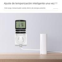 Interruptor De Tiempo Digital Electrónico Programable 12/24 Horas Enchufe De Control De Tiempo Para Cocina Compatible Con EU UK US AU FR Plug 220V - details 3