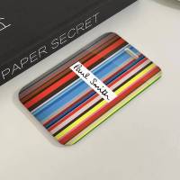 Porta Tarjetas De Identificación Estilo Clásico Con Estampado De Rayas Fashion P-Paul S-Smith Para Estudiantes Y Trabajo - details 4