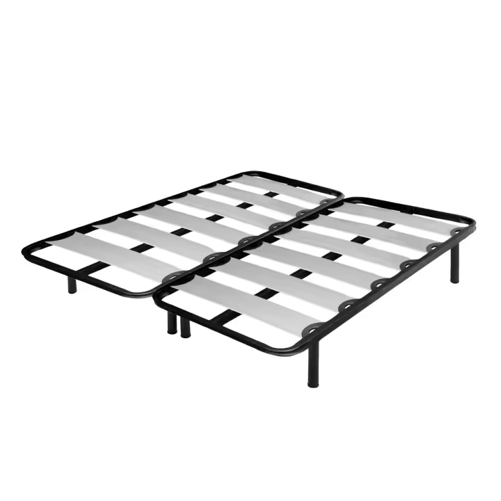 Miroytengo Somier Balda Ancha en Varias Medidas, Tubo de Acero 40x30 mm, Refuerzo Central, Láminas de chopo-Flex Con o Sin Patas - 1
