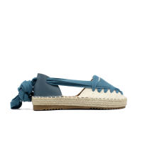 Calzados Soraia - Sandalias Planas de Yute y Piel Sintética para Verano - details 1