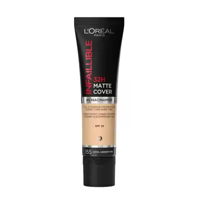 BASE L'OREAL INFAILLIBLE 32H MATTE COVER 155 Cool Undertone - 1