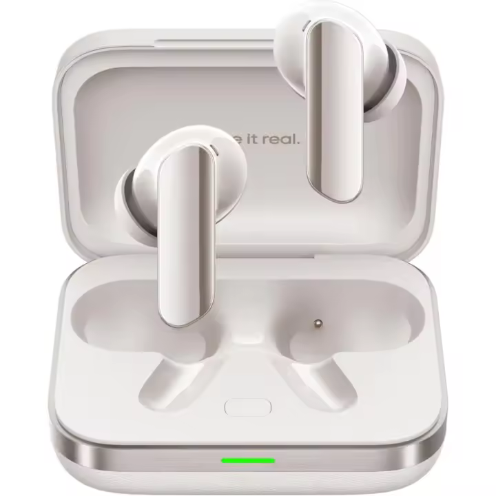 realme Buds Air 7 Pro Auriculares bluetooth Traductor instantáneo con IA Transmisor dual DAC de 11+6 mm Certificación Hi-Res Certificado IP55 Latencia ultrabaja de 45 ms Hasta 48h autonomía - 1