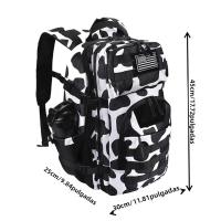 Mochila De Camuflaje Para Actividades Al Aire Libre Y Senderismo Con Ventilador Militar Gran Capacidad Deportiva Y Multifuncional - details 2