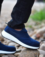 Zapatos De Seguridad Veraniegos Para Hombres Y Mujeres Zapatillas De Trabajo Con Punta De Acero Indestructible Antigolpes Suela EVA Mesh Superior Zapatos De Otoño - details 11