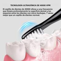 Cepillo De Dientes Eléctrico Ultrasonido Potente Con 3 Modos De Limpieza Recargable USB IPX7 Impermeable Blanqueamiento De Dientes Con Estuche De Viaje Para Adultos - details 3