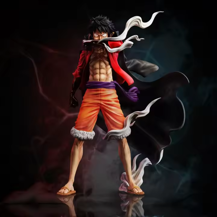 Figura De Acción ONE PIECE Monkey D. Luffy Anime Decoración Para El Hogar Regalos Para Fiestas Y Coleccionables Estatuilla De Vinilo Para Fans De 14 Años Y Más - 1