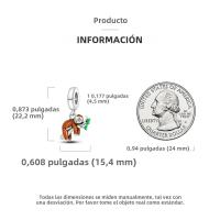 Encantos De Animal Colección Plata Francés Bulldog Gato Mariposa Ladybug Para Pulseras Originales Joyería Hechas a Medida - details 145
