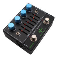 Pedal De Bass Profesional Fanmuzk Rome Warrior Con Igualador Gráfico De 6 Bandas Salida De Auriculares Y Entrada Auxiliar Para Bajo Eléctrico - details 5