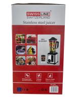 LICUADORA - BATIDORA - MEZCLADORA DE ALIMENTOS - MARCA SWISSLINE - 2.0L - 2 EN 1 - MOLINILLO - CUCHILLAS ACERO INOXIDABLE - FACIL LIMPIEZA - details 1