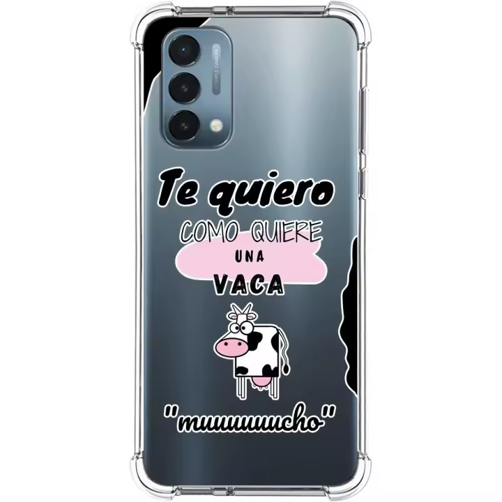 Funda Silicona Antigolpes para OnePlus Nord N200 5G diseño Vaca Dibujos - 1