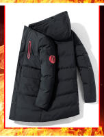 Nueva Chaqueta De down De Mediana Longitud Para El Invierno Estilo Coreano Casual Abrigo Grueso Para Hombres Y Jóvenes - details 1