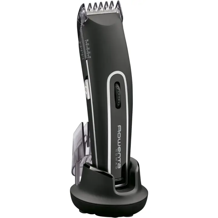 Rowenta Nomad TN1410 - Cortapelos con y sin Cable, para Hombre, con Cuchillas de Acero Inoxidable, Incluye Cepillo y Aceite - 1