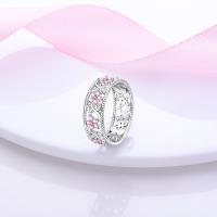 Anillo Anillo De Plata 925 Para Mujer Con Corazón Rosa Azul Sol Estrella Luna Crossover Anillo Ancho Joyería De Fiesta Regalo De Cumpleaños - details 21