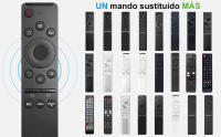 Mando Universal para Smart TV - Repuesto de Mando a Distancia Compatible con Samsung QLED, UHD, 4K, 8K, Curved y HDR, Mando Reemplazo listo para usar sin programación, con botones directos Netflix, Prime Video y Rakuten TV - details 1