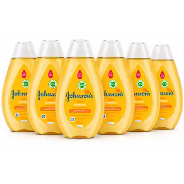 Champú Johnson’s Gold – Pack Ahorro 6 x 300 ml | Johnson's Baby - 1