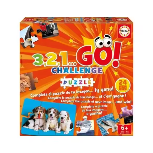JUEGO 3,2,1 GO CHALLENGE PUZZLE - 1
