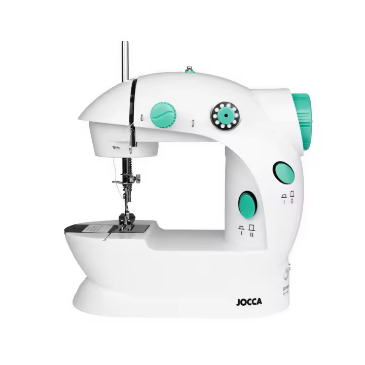 Jocca Máquina de Coser Portátil con Kit de Costura 48 Accesorios | Doble Puntada | Ligera y Versátil | Reacondicionado - 1
