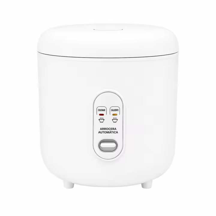 Mini Arrocera Automática 1,2L | Cocina Arroz Perfecto en Minutos | Antiadherente | 300W | Compacto y fácil de usar - 1