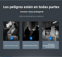 Alarma De Defensa Personal Recargable Mini Para Mujeres Alarma Portátil Para Ancianos Y Niños Alarma De Seguridad Para Autodefensa - details 2
