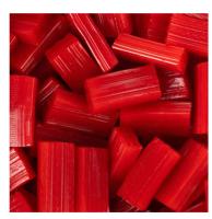 VIDAL Ladrillos Fresa brillo de 250U 1,5Kg sabor a Fresa sin gluten sin grasa sabor original Vidal garantizado - details 4