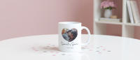 Taza personalizada nombre fecha calendario foto parejas Enna Blues Designs san valentin amor enamorados regalo novio novia - details 1
