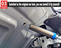 Dispositivo De Resorte Metálico Ajustable Para Apertura Del Maletero Del Coche Compatible Con Honda Accord Civic Integra City - details 9