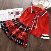 Conjunto De Ropa De Niña Melario Princesa Cartoon Suéteres Y Abrigos Con Volante 2PCS Ropa De Invierno Para Niñas Talla 4-6Años - details 22