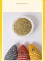 Juguete De Pescado Para Gato MADDEN Simulación De Pescado Con Menta Juguete Interactivo Para Gatos Y Gatitos Almohadilla De Raspadura Regalo Para Mascotas - details 6