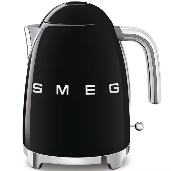 Smeg KLF03BLEU - Hervidor de 1.7L y 2400W, Estilo Vintage Color Negro - 1
