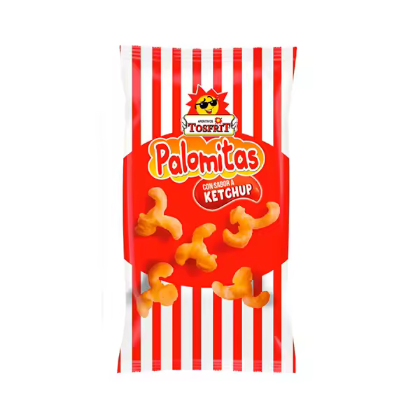 Tosfrit Aperitivos Palomitas Sabor Mantequilla - Palomitas Sabor Kétchup - Manchitos - 1