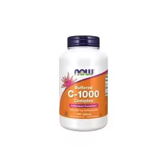 NOW Foods Complejo C-1000 tamponado 180 cápsulas vegetales - 1