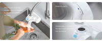 BRITA Sistema de Filtración On Tap Pro V-MF | Grifo con Filtro de Agua Incluye 1 Cartucho | Filtra hasta 600L | Elimina el 99,99 % de bacterias, cloro y microplásticos | Conserva minerales esenciales | Pantalla LCD con indicador de vida útil - details 2