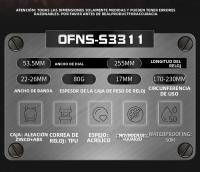 Reloj De Pulsera Deportivo Para Hombre OFNS Marca De Lujo Estilo G Cuarzo Analógico Resistente Al Choque Con Pantalla LED Digital Impermeable - details 7