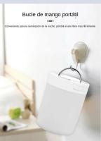 Lámpara De Noche LED RGB Con Bluetooth Y Audio Lámpara De Mesa Para Cama Luz Colorida Cambiable Al Toco Portátil - details 6