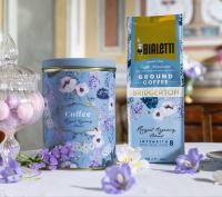Café Molido Bridgerton Bialetti - Mezcla "Royal Regency Blend" 80% Arábica, 20% Robusta Sabor Pleno y Aterciopelado Lata Decorativa 250g - details 0